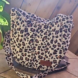 NWOT Joymee Large Capacity Insulated Lunch Bag Leopard Print